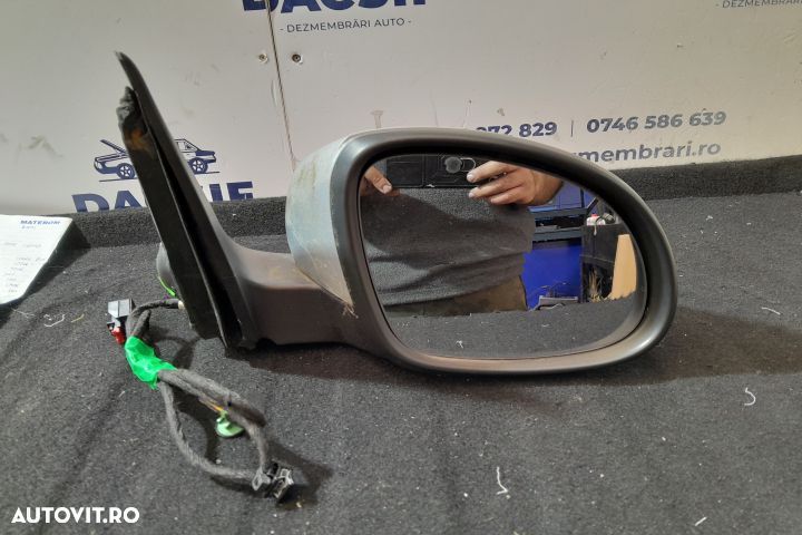 Oglinda dreapta electrica Volkswagen VW Tiguan 1 5N [2007 - 2011] Cro - 1