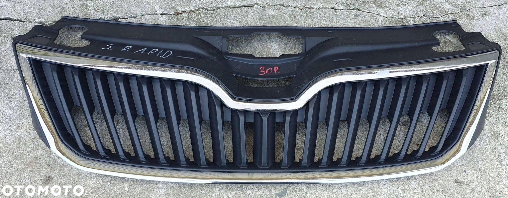 Skoda Rapid 5J grill atrapa chłodnicy - 2