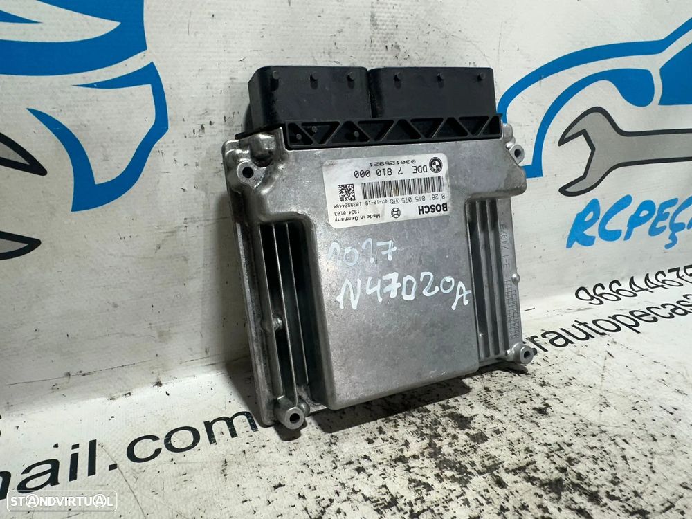 .Centralina ECU Motor Bosch BMW - N47D20 - 7810000  0281015075 - 4