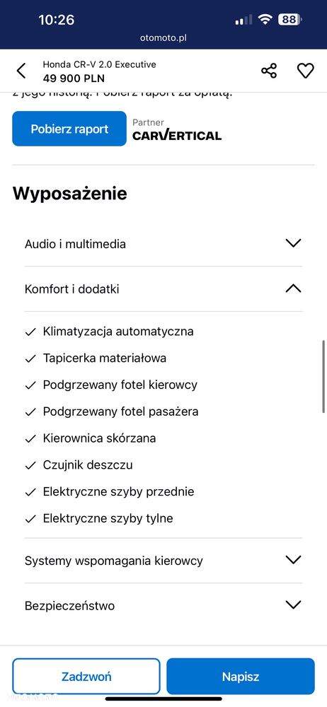 Honda CR-V 2.0i-VTEC 4WD Automatik Executive - 12