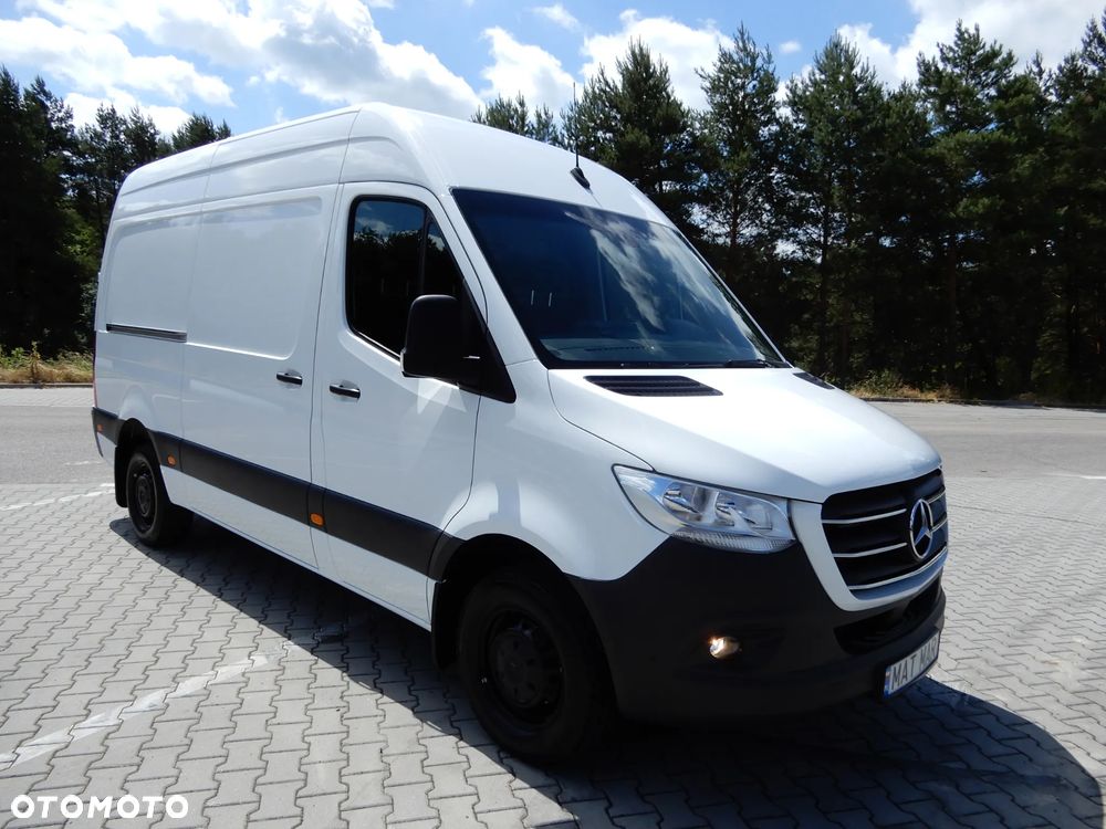 Mercedes-Benz Sprinter 317 CDI 170 Km L2H2 Furgon Blaszak Rozstaw Osi 3665 mm Serwis ASO Stan Jak Nowy UNIKAT - 8