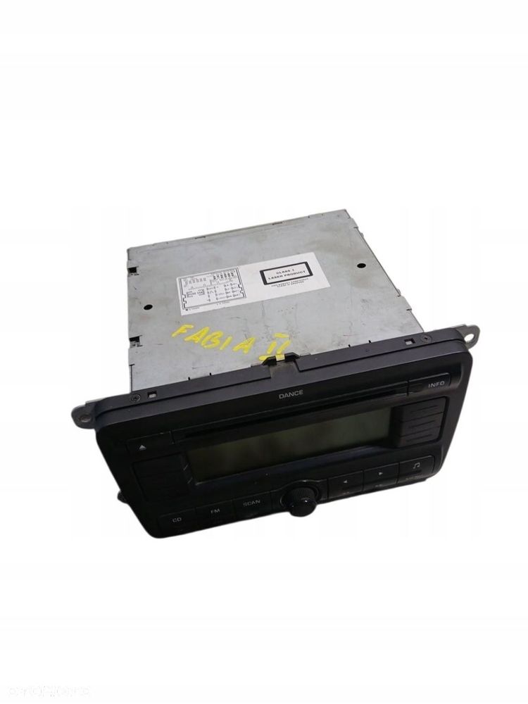 radio cd skoda fabia ii 5j0035161c - 3