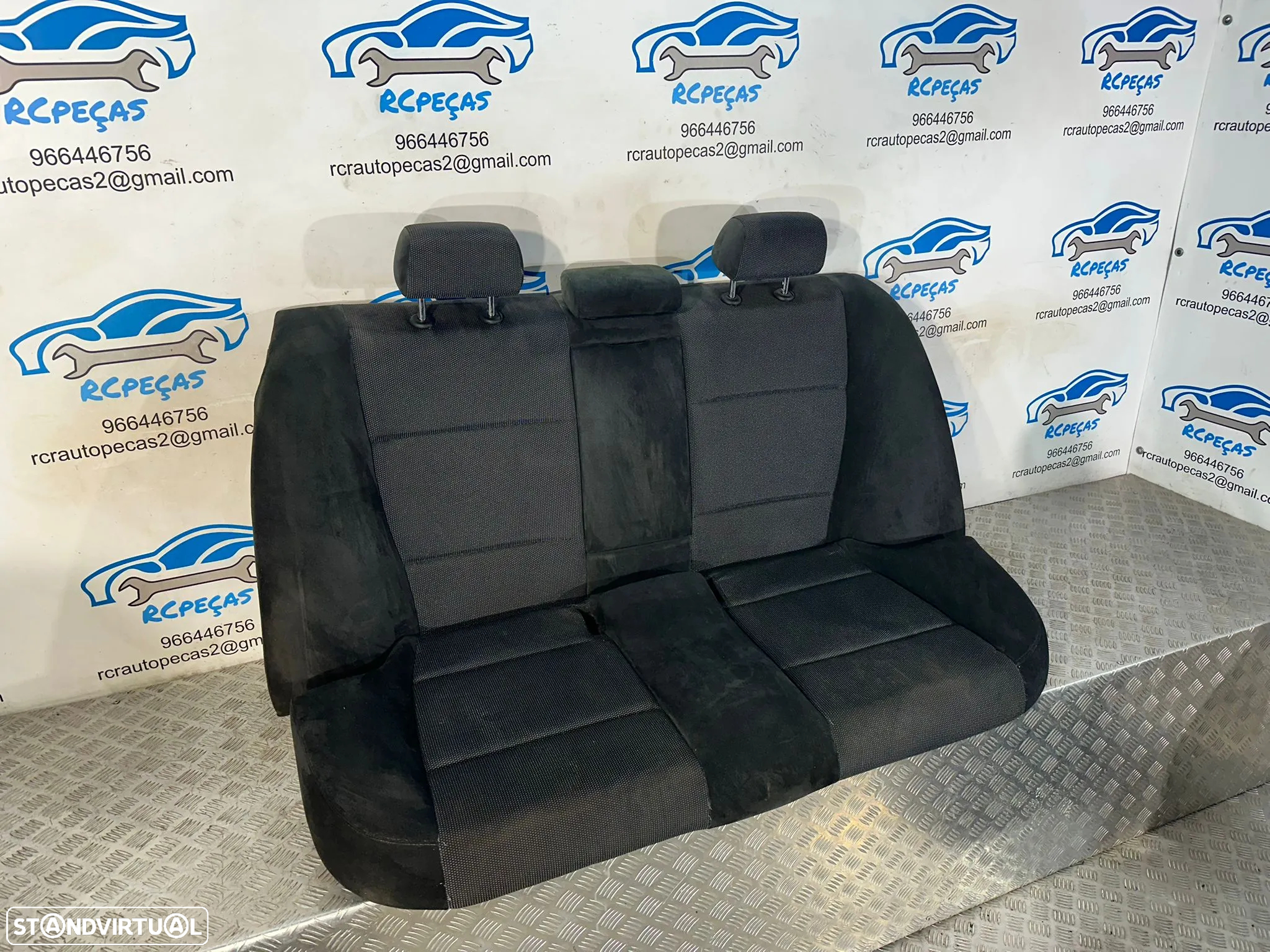 Conjunto Bancos Pack M Alcantara Tecido BMW Serie 3 E90 Sedan 2004 - 2013 - 6