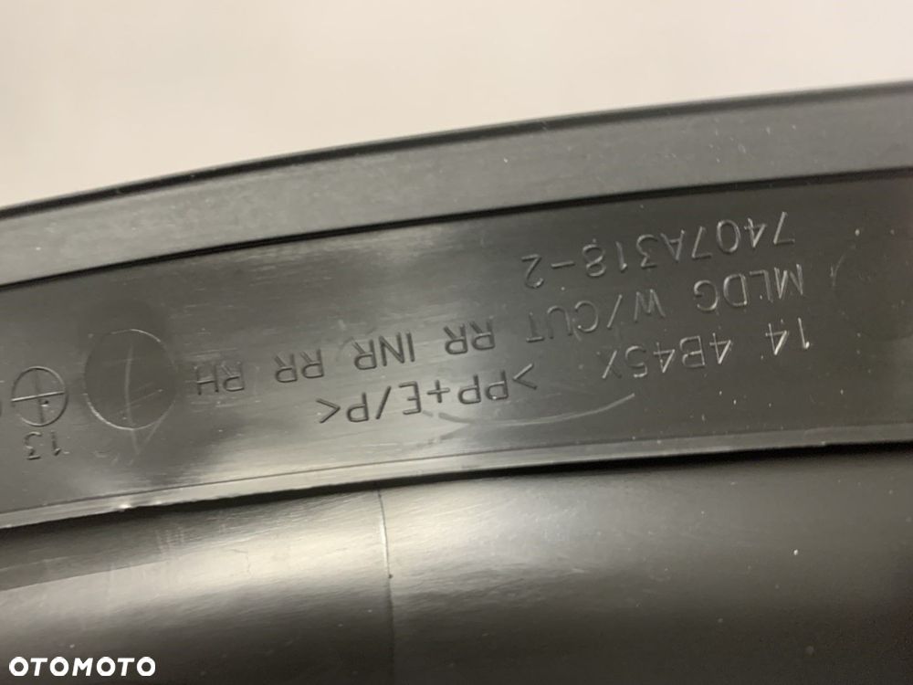 NOWA ORYGINALNA LISTWA ZDERZAKA PRAWA TYŁ PDC MITSUBISHI OUTLANDER III  3 12-21 7407A318 - 5