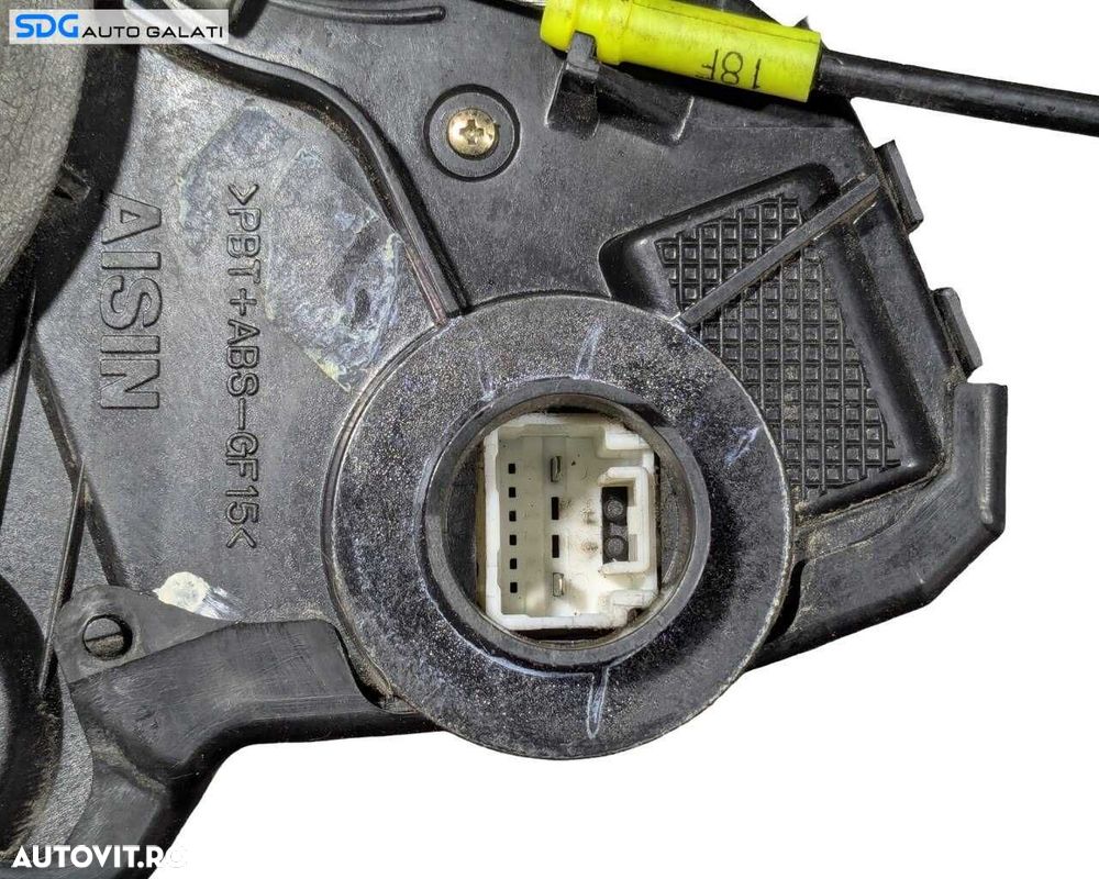 Broasca Incuietoare Usa Portiera Dreapta Fata cu Maner Interior Toyota Avensis T25 2003 - 2009 [LR3761] - 3