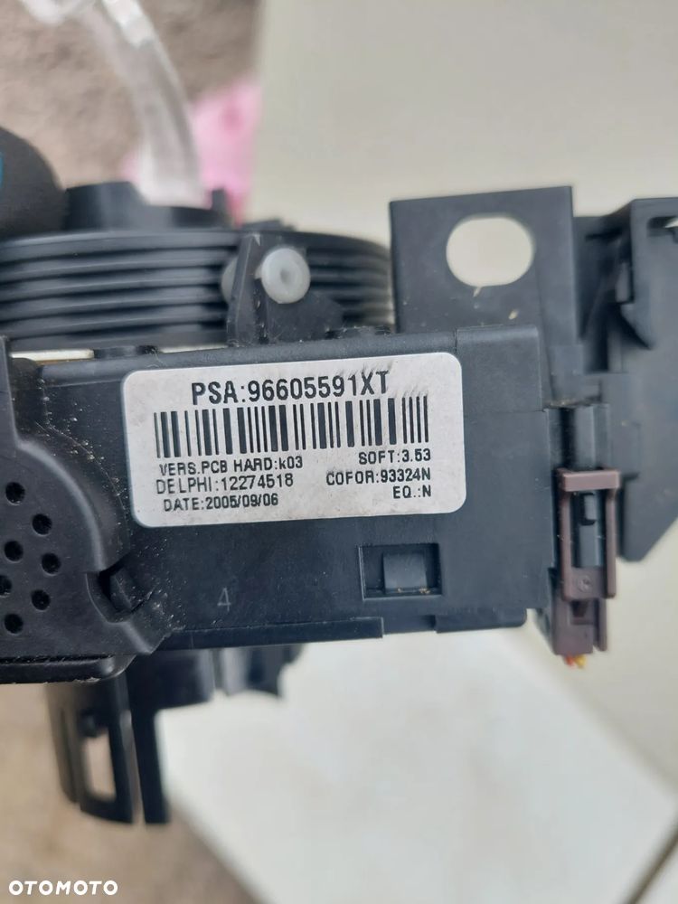 Przełącznik zespolony śWIATEŁ manetki pająk Peugeot CITROEN 96605599XT - 3