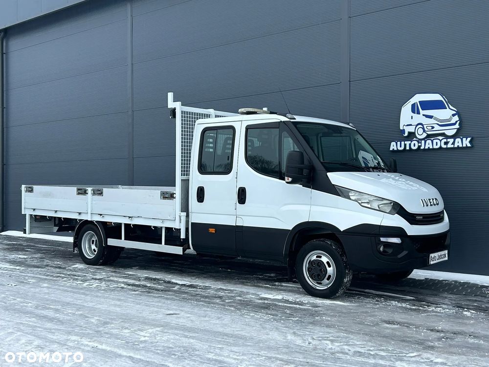 Iveco Daily 50C18 35C18 3.0 HPI Hi-Matic DOKA Skrzynia Brygadówka **Długa paka 395cm**KLIMA**BLIŹNIAKI**Sprowadzony** - 2