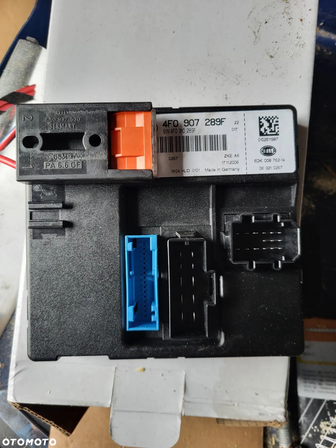 Moduł Sterownik KOMFORTU 4F0907289E a6 c6 - 1