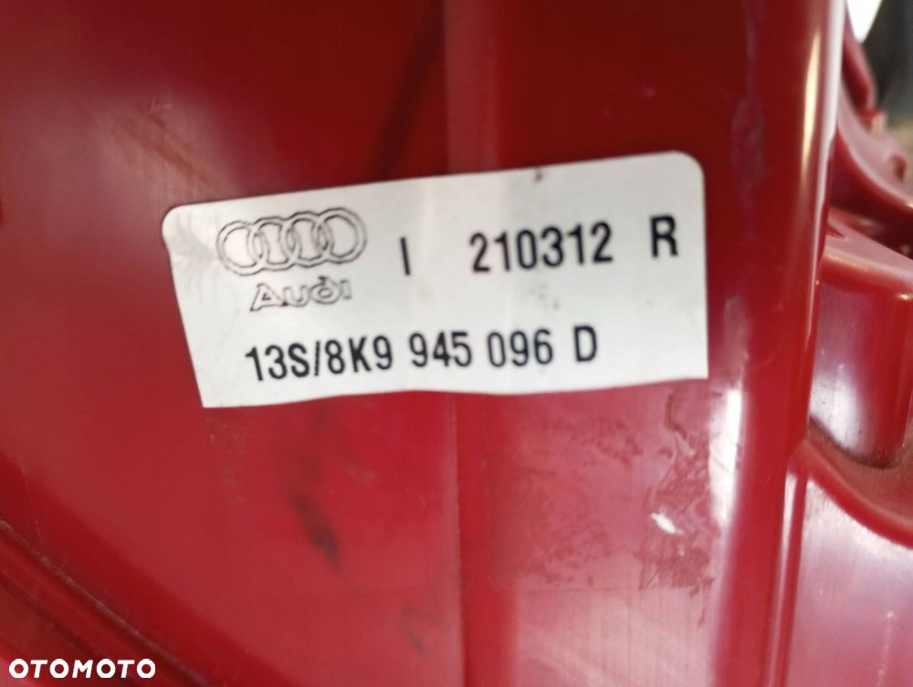 LAMPA TYLNA TYŁ PRAWA AUDI A4 B8 8K LIFT LED 8K9945096D - 3
