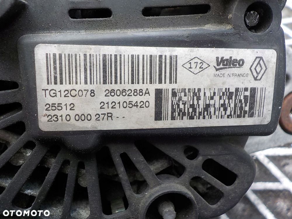 RENAULT MEGANE III SCENIC 1.5 DCI ALTERNATOR 231000027R - 3
