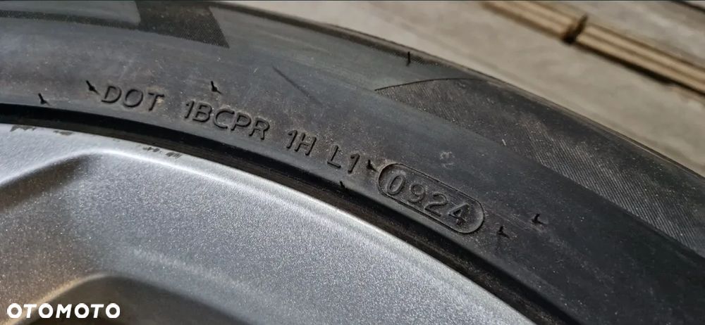 Koła z oponami 255 55 R19, alufelgi Jaguar, opony letnie 4SZT.  DOT0924 jak nowe + fullsize zapas - 3