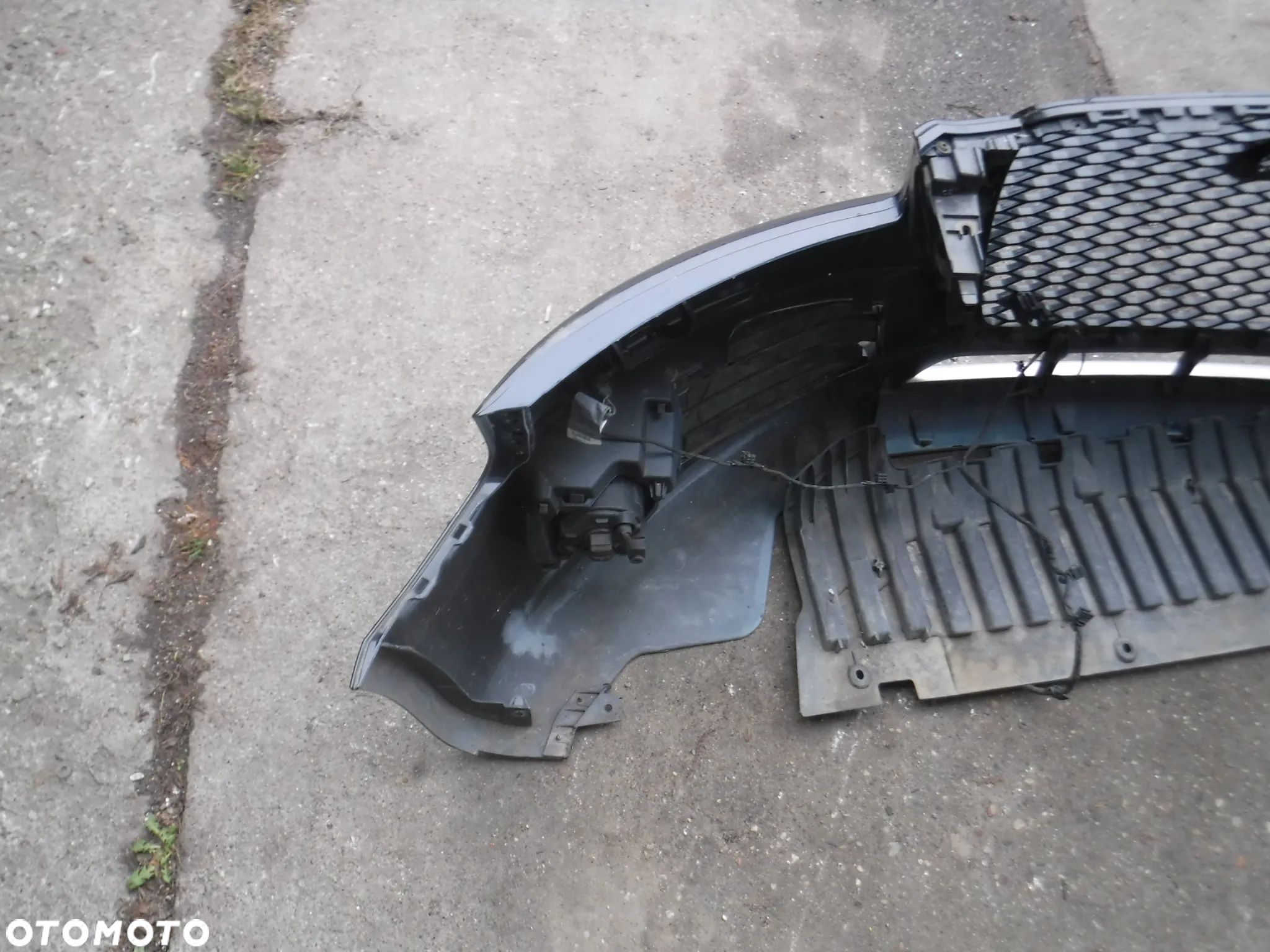 Audi A5 8T S5 RS5 Cabrio Coupe zderzak przod grill atrapa LŻ5A LZ5A S line sline pod xenon PDC - 8