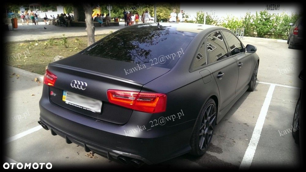 AUDI A6 C7 SPOILER LOTKA SPOJLER S-LINE PODKŁAD!!! - 2