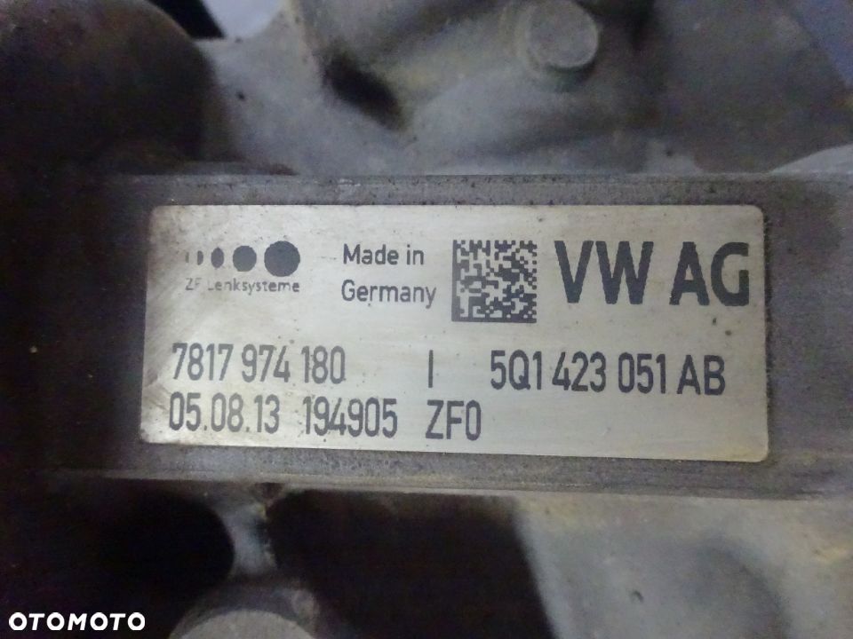 5Q1423051AB przekladnia maglownica Audi A3 VW Golf VII SKoda czesci - 2