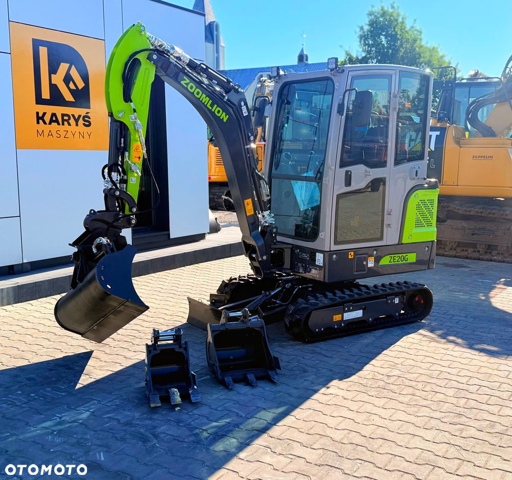 Zoomlion ZE20G | FABRYCZNIE NOWA | Silnik KUBOTA | 3 ŁYŻKI | SZYBKOZŁĄCZE HYDRAULICZNE - 2