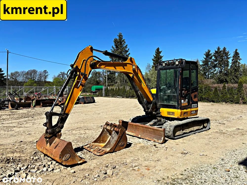 JCB 48Z-1 MINI-KOPARKA 2017R. | JCB 8040, 8050, 51, 55, KUBOTA KV VOLVO ECR 48, KOMATSU PC50, CAT 305 - 15