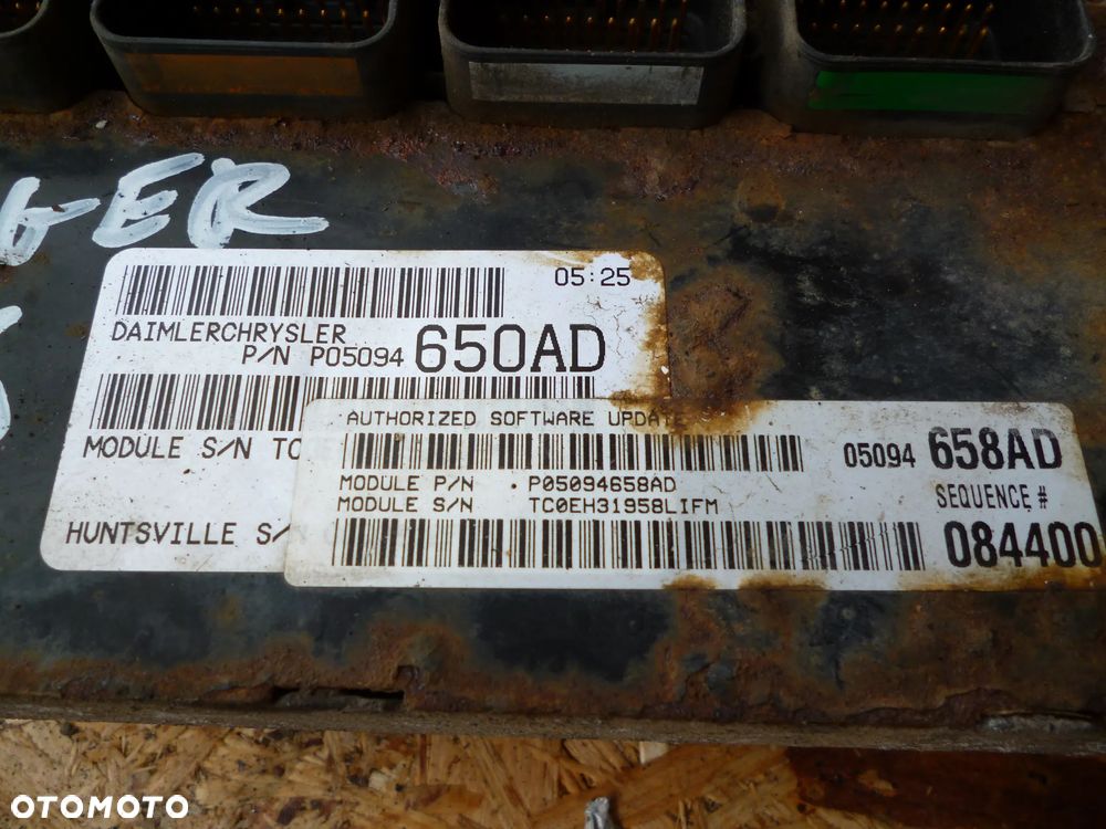 CHRYSLER GRAND VOYAGER IV 3.8 V6 IMMO ZESTAW STARTOWY - 2