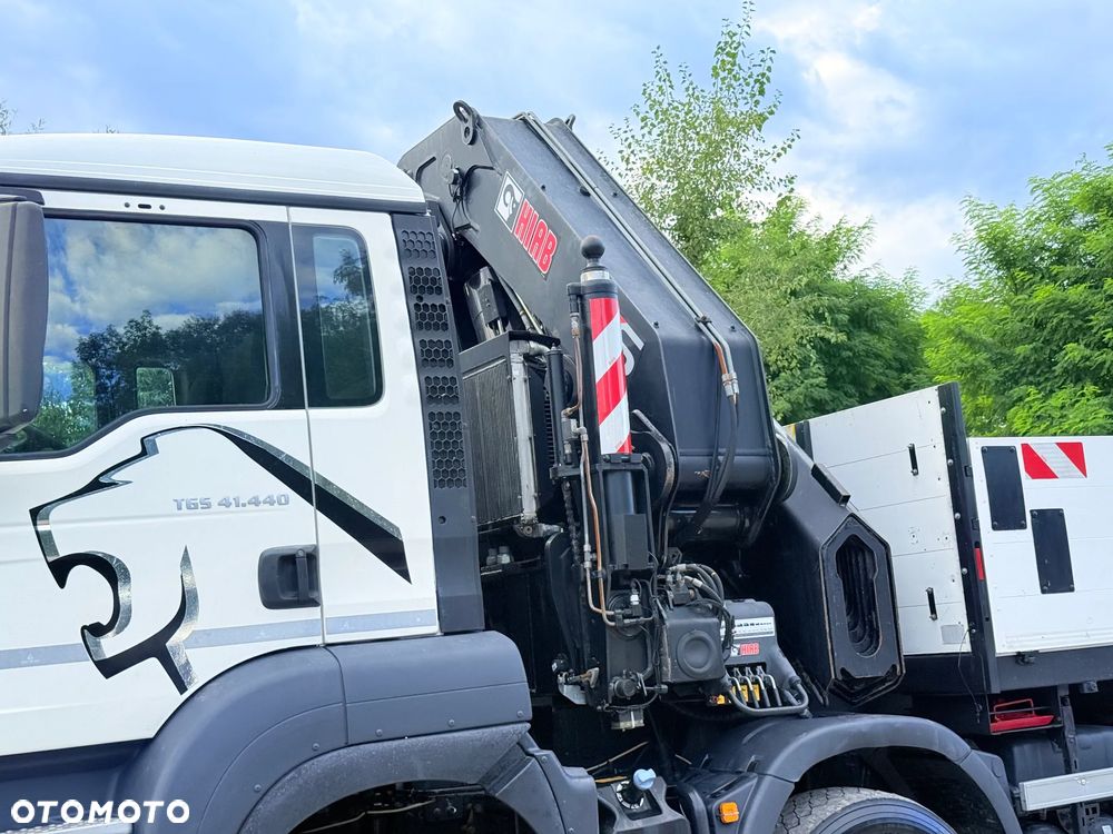 MAN * MAN 41.440 TGS * Napęd 8x6 * HDS Kran Hiab 700 E-9 HIPRO * 22 M * Energetyka * Sprowadzony * - 7