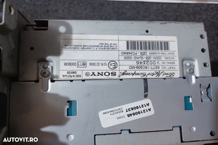 Radio cd A12190646 8S7T-18C939-MD 8S7T-18C939-MD Ford Mondeo MK4 [200 - 4