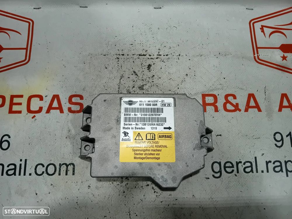 Centralina de Airbag Mini Countryman R60 611158000R 6577980871401 Original - 1