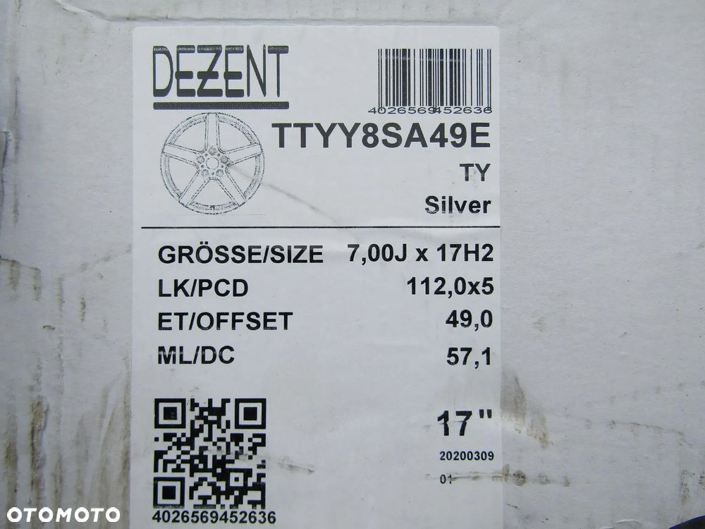 4x NOWE Felgi 17 Skoda Kodiaq Karoq Octavia Yeti Superb VW Passat B6 B7 B8 Golf V VI VII VIII Seat Tarraco Leon - 26