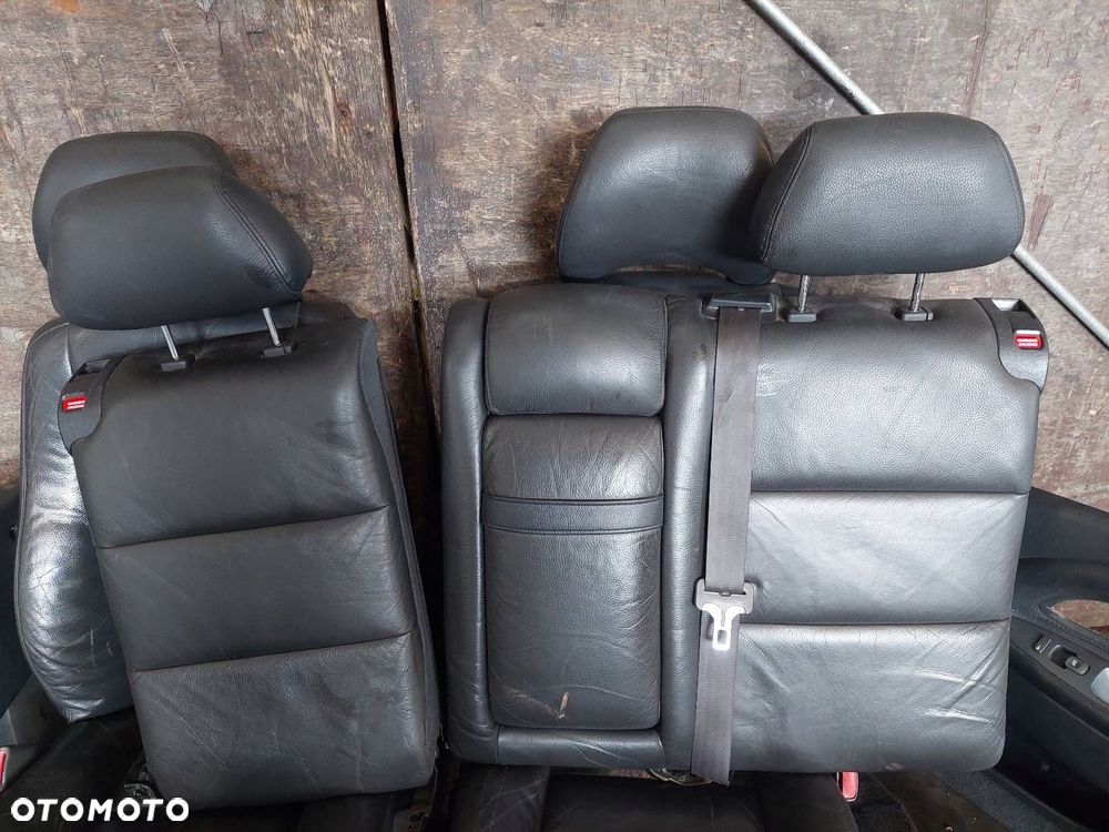KOMPLET FOTELI LEWY PRAWY PRZÓD KANAPA TYŁ BOCZKI VOLVO V40 I SKÓRA - 4