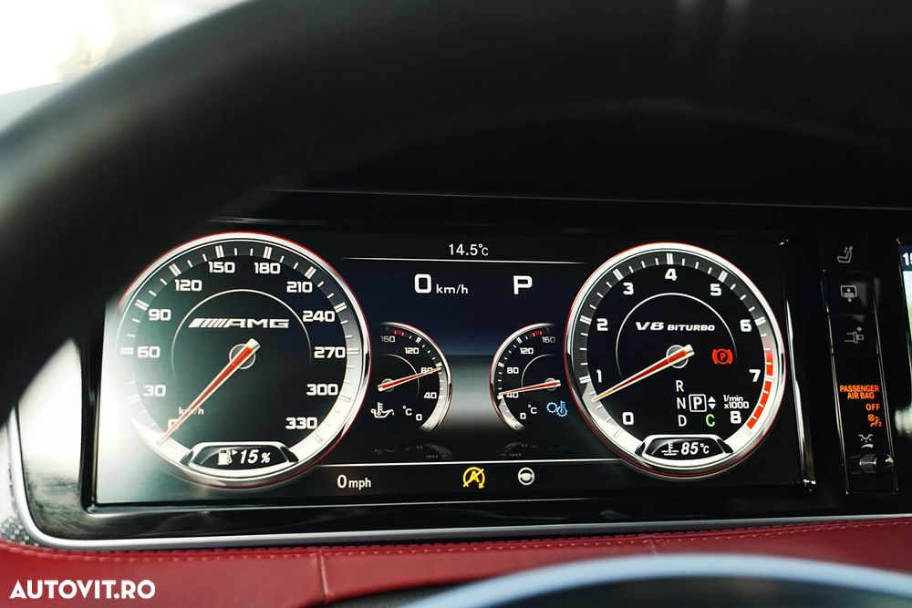 Mercedes-Benz S 63 AMG Coupe 4Matic AMG Speedshift 7G-MCT - 32