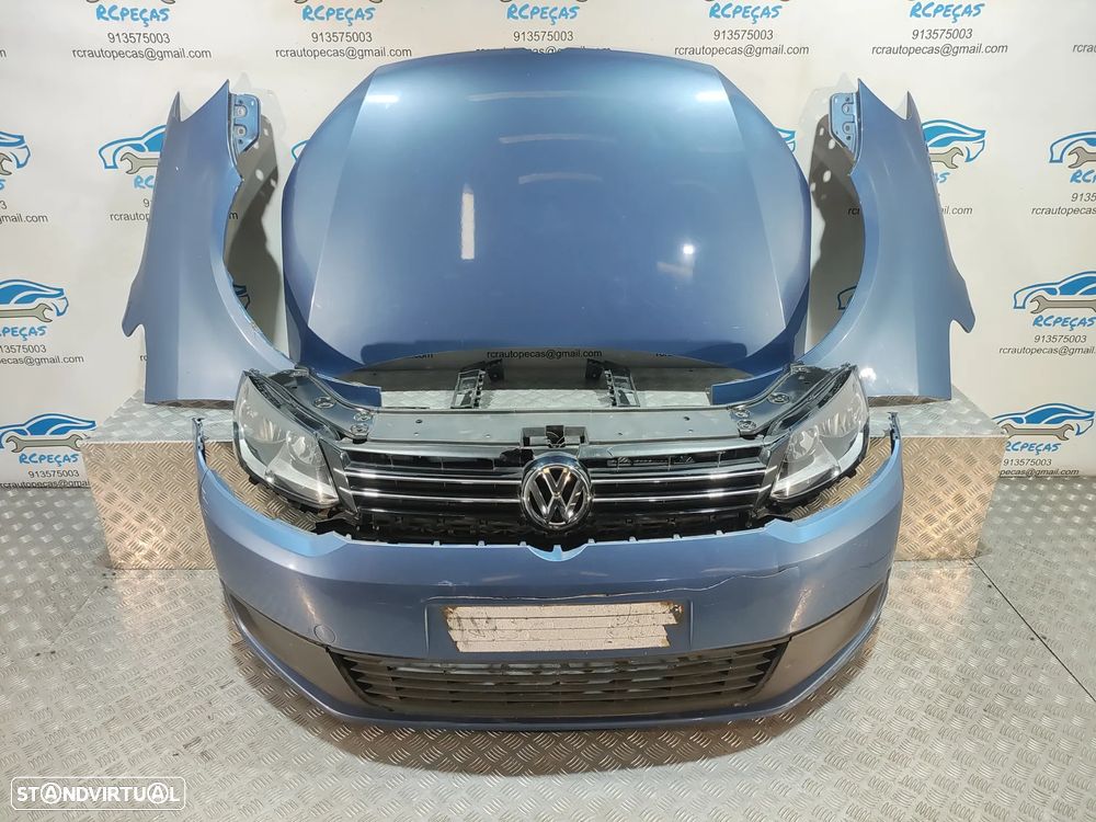 - FRENTE COMPLETA VW VOLKSWAGEN TOURAN 2 II MK2 1T3 CAPOT PARACHOQUES GUARDA-LAMAS OTICAS RADIADOR VENTILADOR FRENTE FIBRA REFORÇO - 24