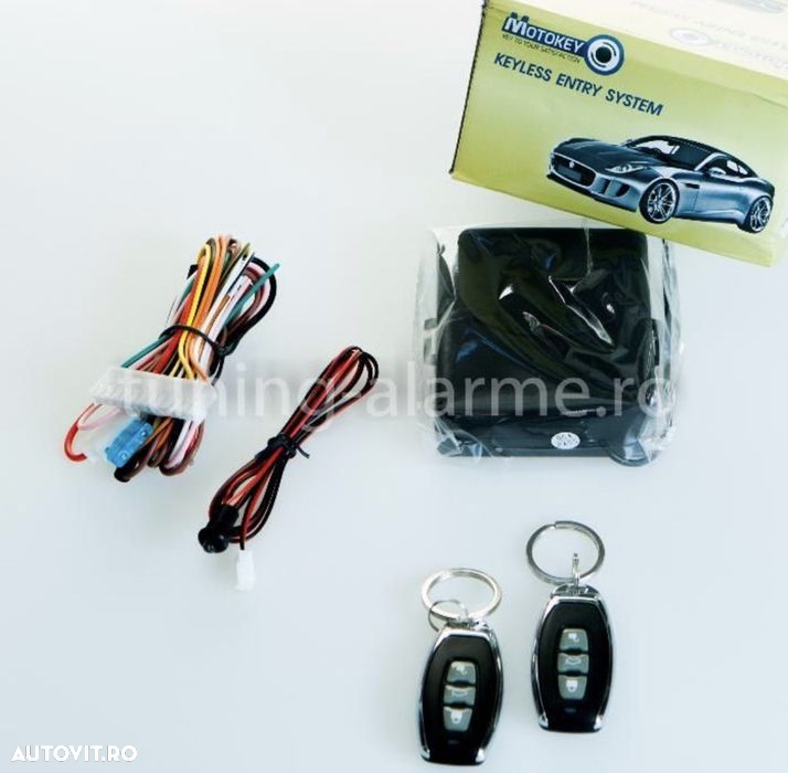 Modul inchidere centralizata auto cu 2 telecomenzi - 2