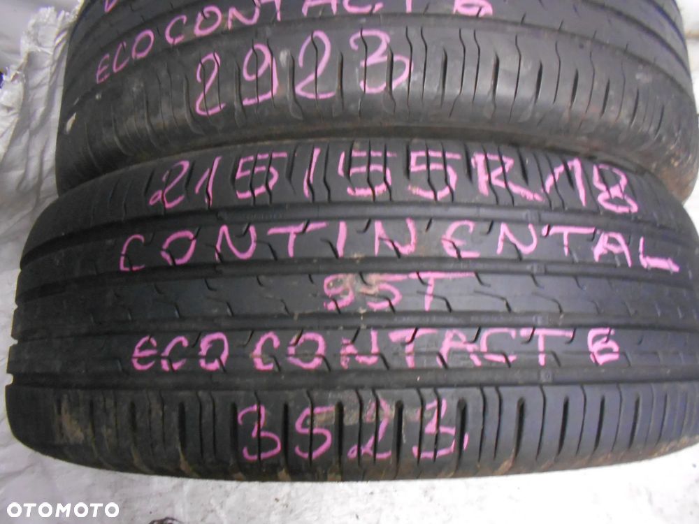 OPONY 215/55R18 CONTINENTAL ECO CONTACT 6 DOT 1225 / 2923 6.3MM - 4