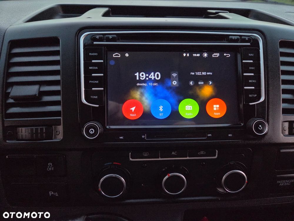 Volkswagen T5 FACE LIFT 2.0TDI 140KM LONG KLIMA FULL OPCJA LONG ORYGINAŁ ZADBANY DUBEL KABINA - 13