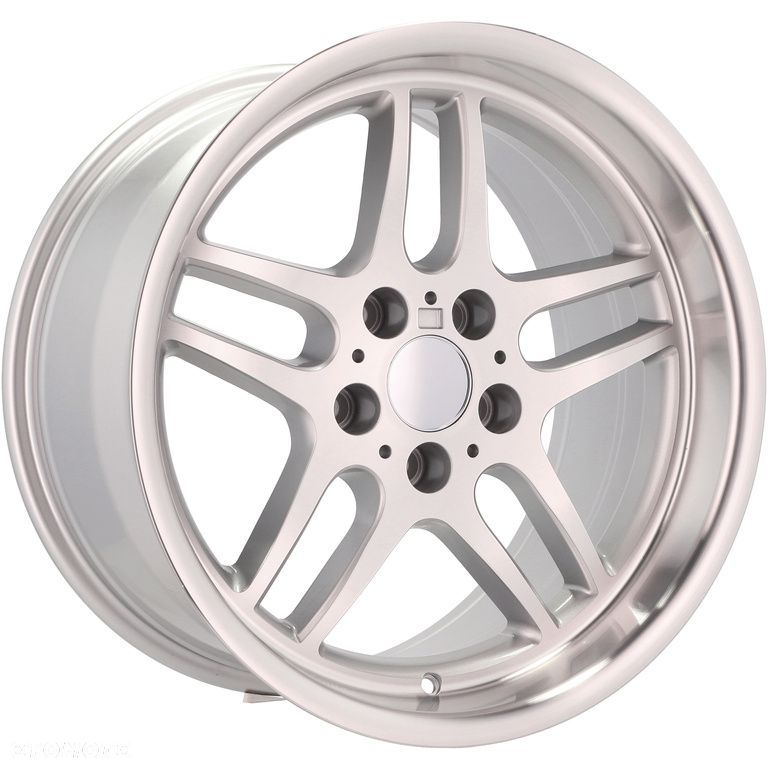 4x Felgi 17 m.in. do BMW 3 E36 E46 E90 E91 E92 5 M5 E34 E39 E60 7 E32 E38 Styling 37 - FBX121 (B2055 - 8