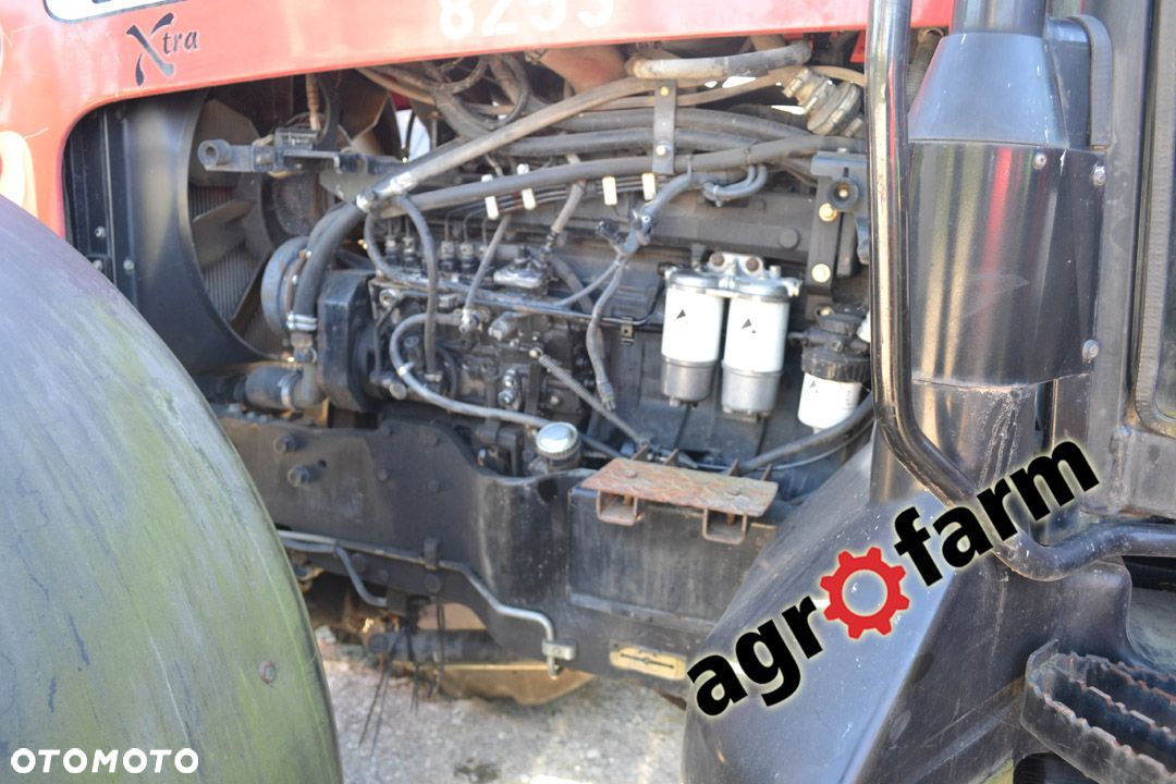 Massey ferguson części używane 8270 8280 xtra silnik skrzynia zwolnica układ planetarny most oś - 4