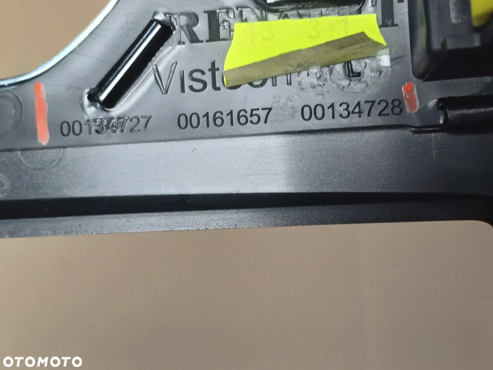 RENAULT CAPTUR Ramka środkowa 00161657 - 2