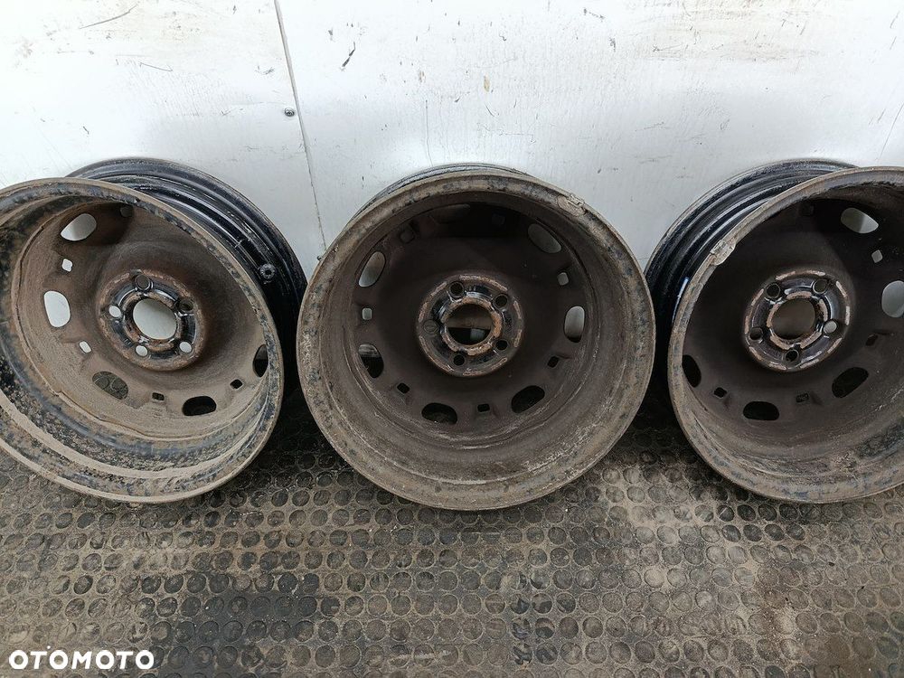 FELGI STALOWE KOMPLET 14 SKODA FABIA I KBA43815 - 13