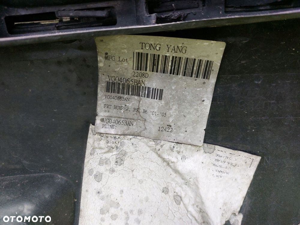 Zderzak przód przedni VW PASSAT B5 FL LIFT 00-05 HALOGENY LC9Z HALOGENY - 10