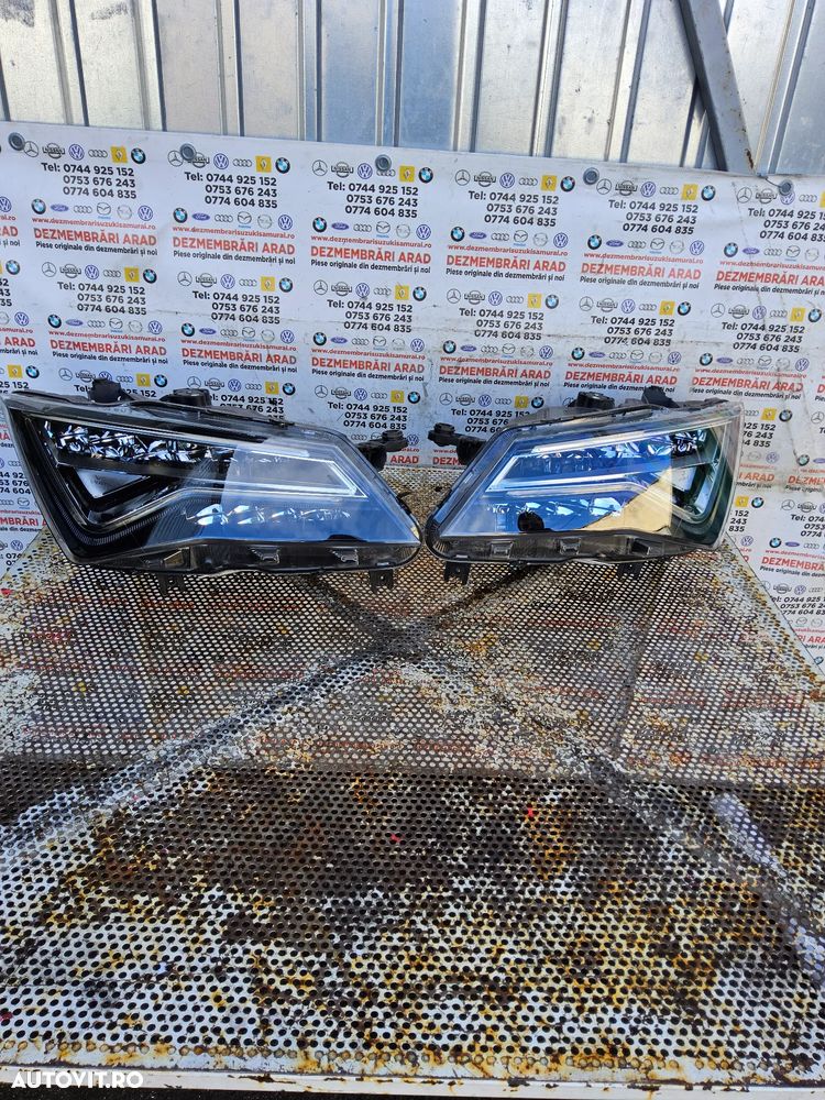 Far Seat Ateca Faruri stânga dreapta Full Led cod 576941008 576941007d - 1