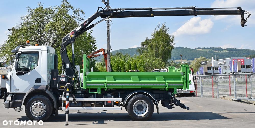 Renault MIDLUM 220 * WYWROTKA 3,80m + HIAB 077 B-2 DUO * STAN BDB - 6