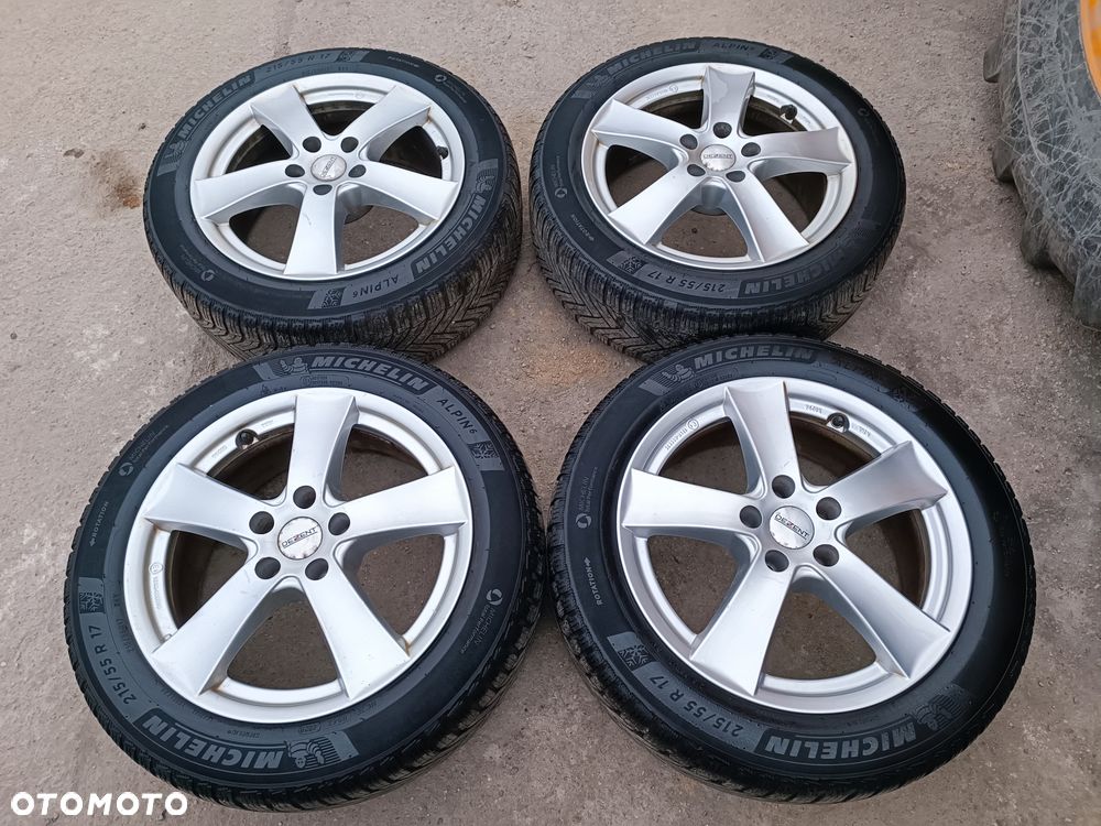 5x112 Alufelgi Felgi Aluminiowe 17 Koła Zimowe AUDI Q3 Q2 A4 B5 B6 B7 B8 A6 C6 C5 A3 8P 8V VW TIGUAN PASSAT B5 B6 B7 B8 Golf 6 7 Touran SHARAN II 2 SEAT EXEO Ateca Leon ALHAMBRA II 2 SKODA YETI Octavia SUPERB 215/55 6,5mm - 1