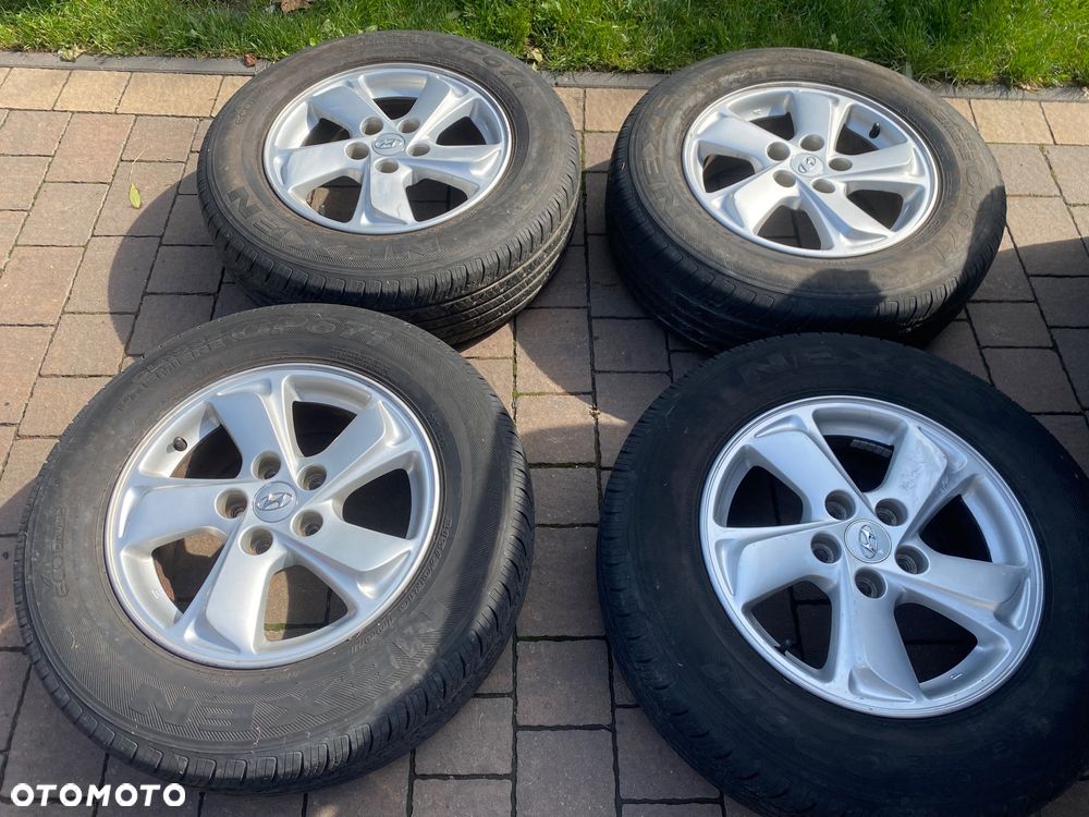 HYUNDAI IX35 KIA SPORTAGE III FELGI Z OPONAMI KOMPLET 16" 5x114.3 ORG. - 1