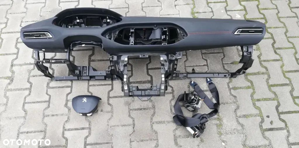 Deska Konsola Airbag Komplet Peugeot 308 t9 GT - 1