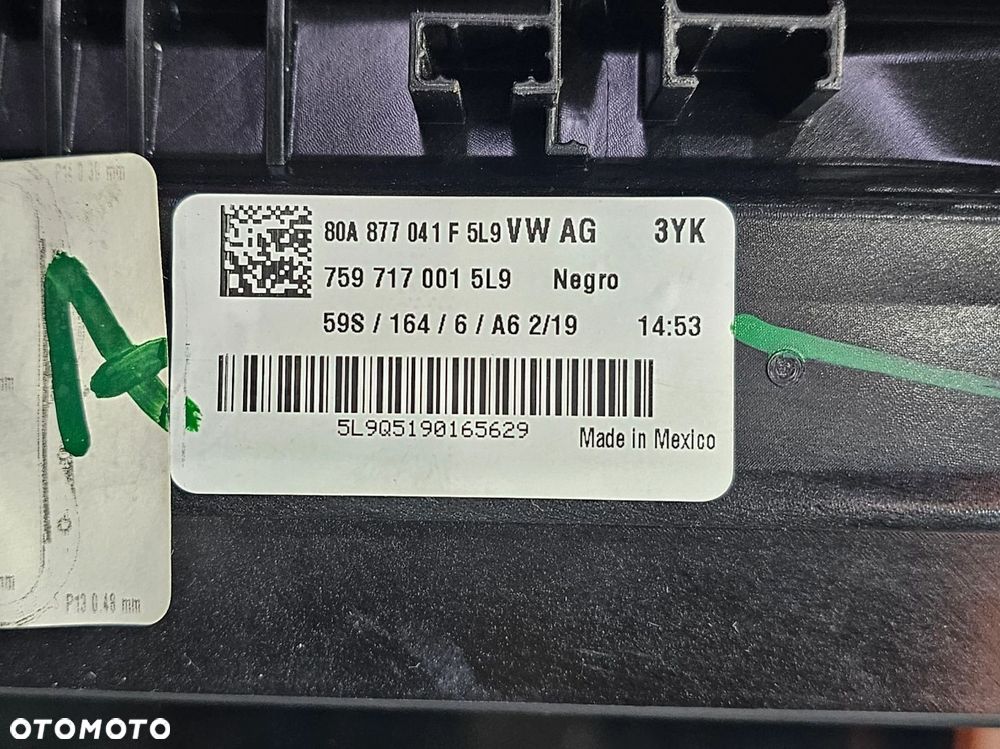 SZYBERDACH PANORAMA KOMPLET AUDI Q5 FY 80A877041F - 11