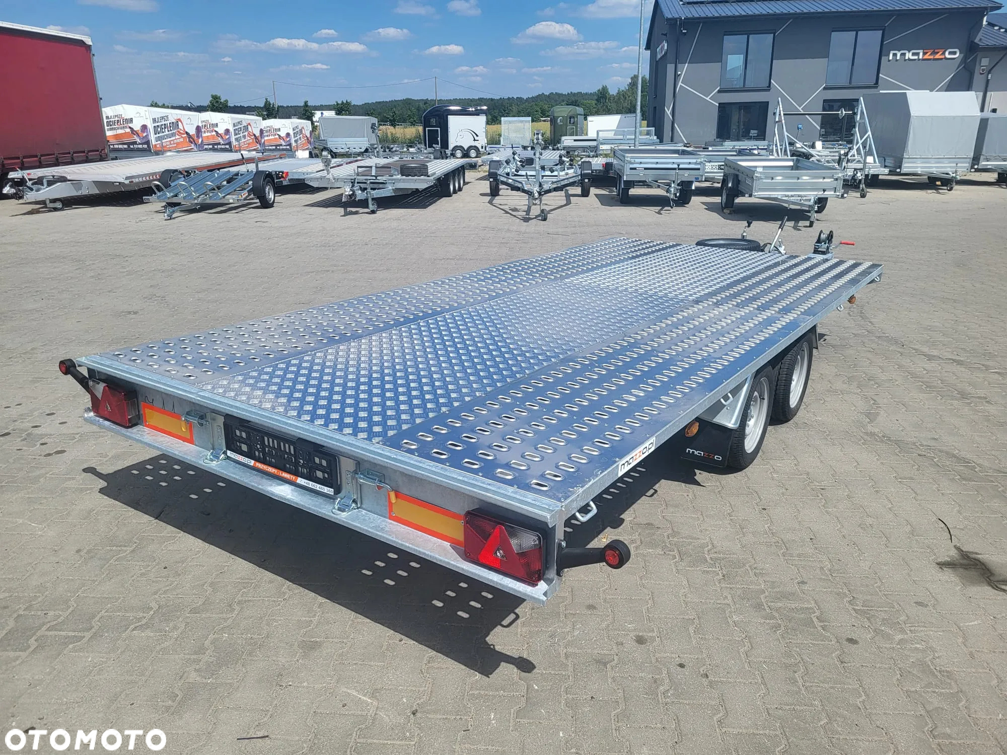 Niewiadów MARS DOSTAWA Laweta 450x210 PROSTA DMC 2700 Blacha aluminiowa - 14