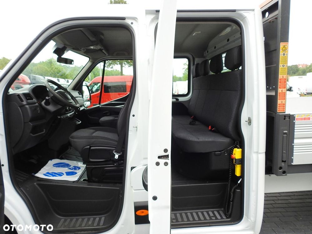 Opel MOVANO PODWÓJNA KABINA DOKA 6 MIEJSC WYWROTKA TEMPOMAT KLIMATYZACJA LEDY  145KM - 39