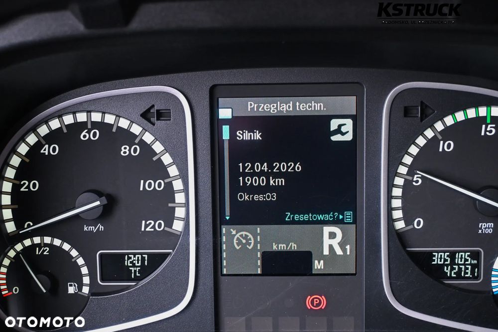 Mercedes-Benz Atego kontener 7,25 - 26