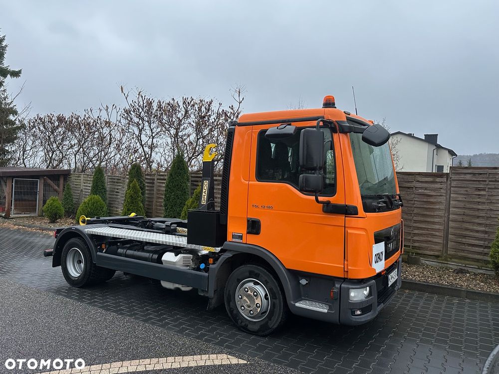 MAN TGL 12.180  E6 Hakowiec Palfinger T08 2017 r. Salon PL