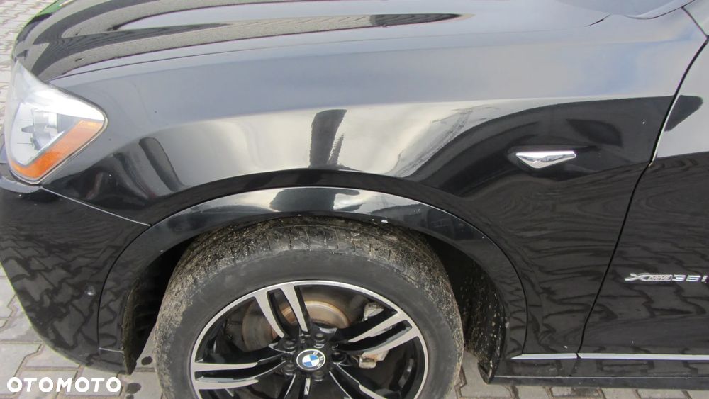 BMW X3 F25 LCI LIFT M-Pakiet N55B30 475 Black sapphire Czarna MASKA ZDERZAK CZĘŚCI WARSZAWA - 5