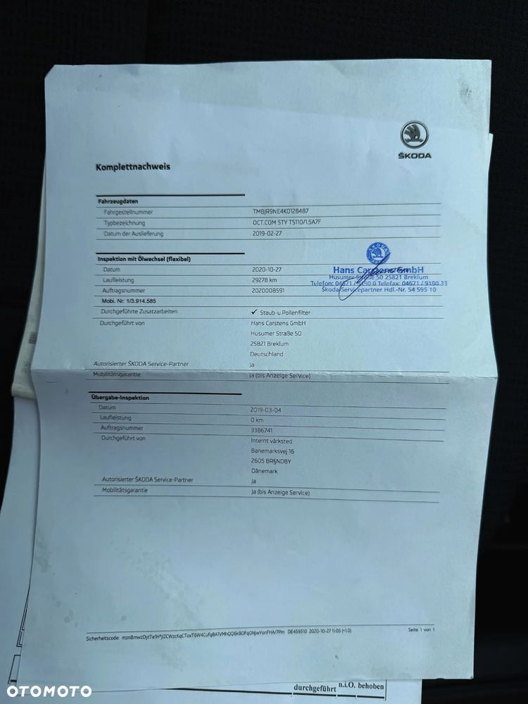 Skoda Octavia 1.5 TSI ACT Style DSG - 32