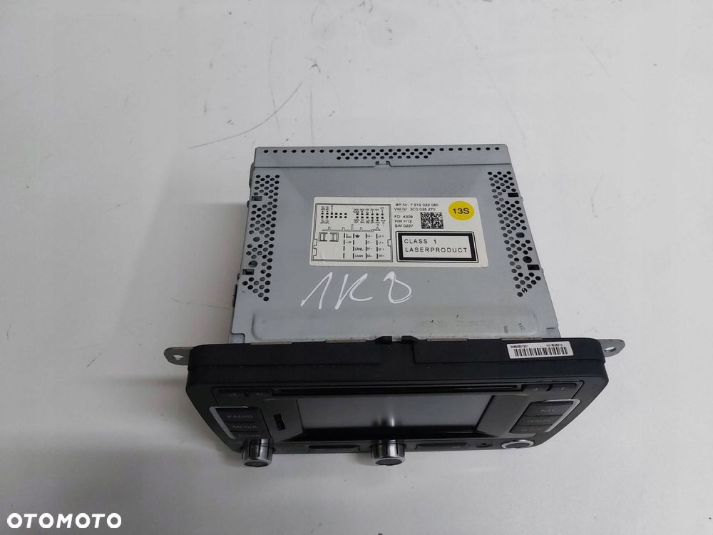 vw golf 6 vi scirocco passat b7 cc touran radio nawigacja rns310 3c0035270 - 4