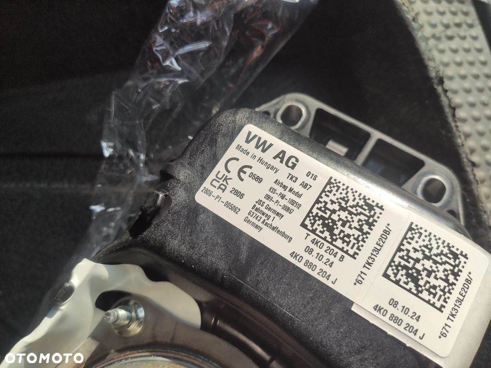 WG Poduszka Pasażera Audi RS6 A6 C8 4K 4K0880204J - 3